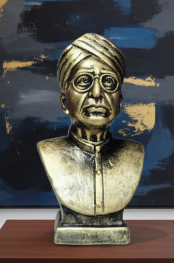 bust sculpture of Dr. Sarvepalli Radhakrishnan
