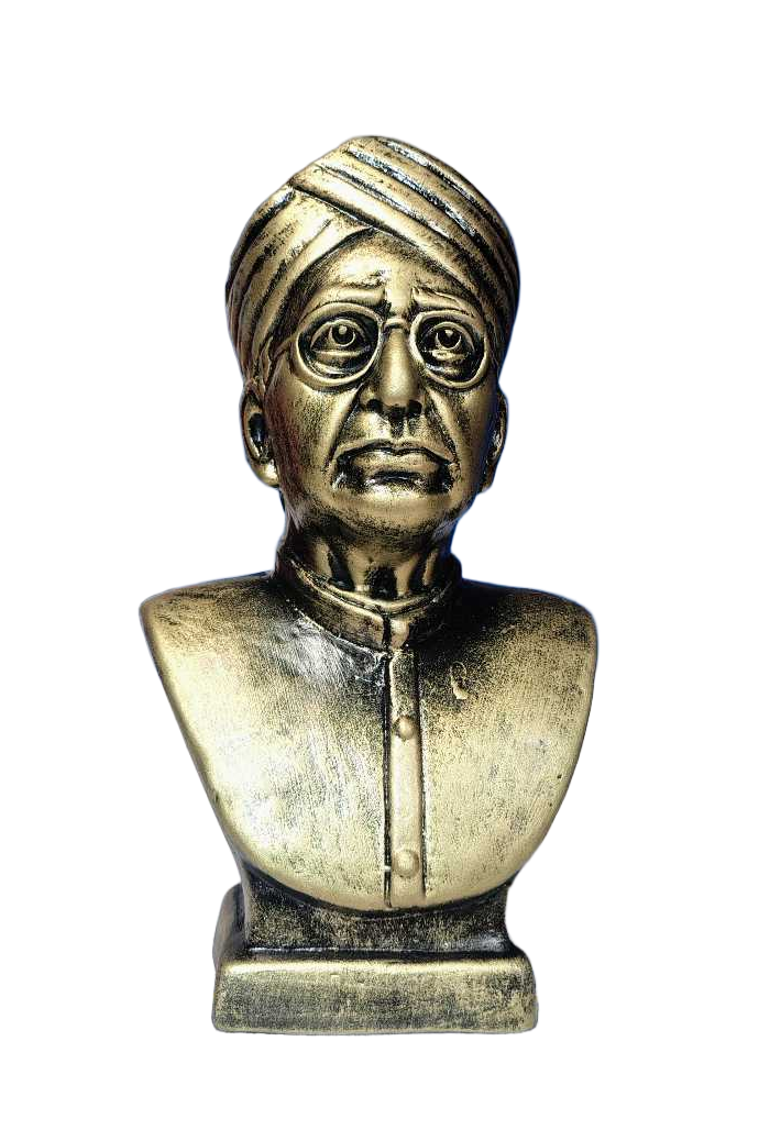 bust sculpture of Dr. Sarvepalli Radhakrishnan