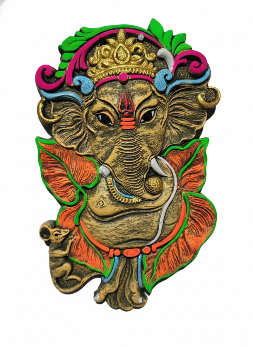 Lord Ganesha wall hanging or showpiece,