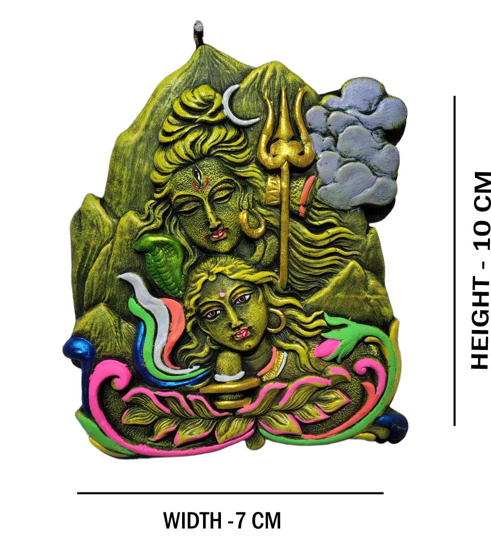 Shiva Parvati wall hanging