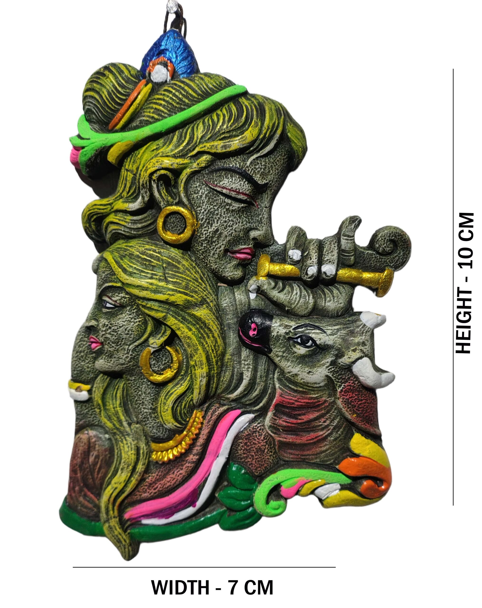 Radha Krishna wall hanging