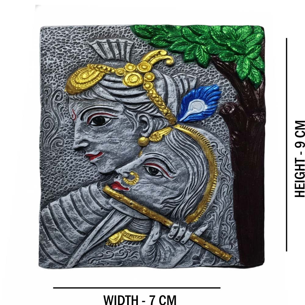 Radha Krishna wall hanging