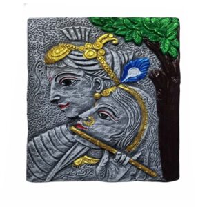 Radha Krishna wall hanging